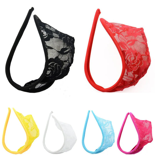 Lace C-String Thong – Invisible T-Back Seamless Underwear for Nightwear & Roleplay