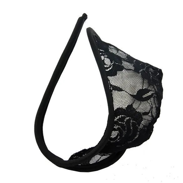 Lace C-String Thong – Invisible T-Back Seamless Underwear for Nightwear & Roleplay