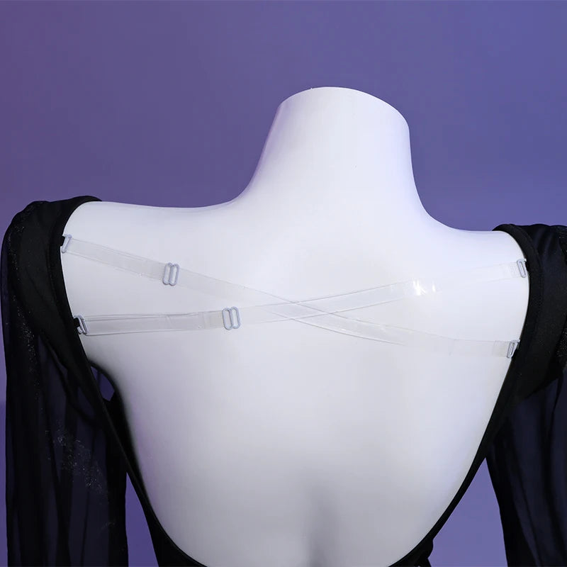 Sexy Nun Halloween Costume Set for Women – Black Dress, Belt, Stockings, Headscarf & Accessories