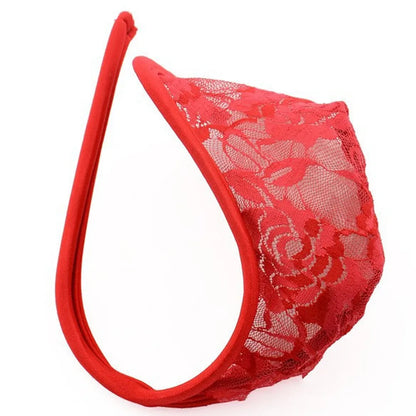 Lace C-String Thong – Invisible T-Back Seamless Underwear for Nightwear & Roleplay