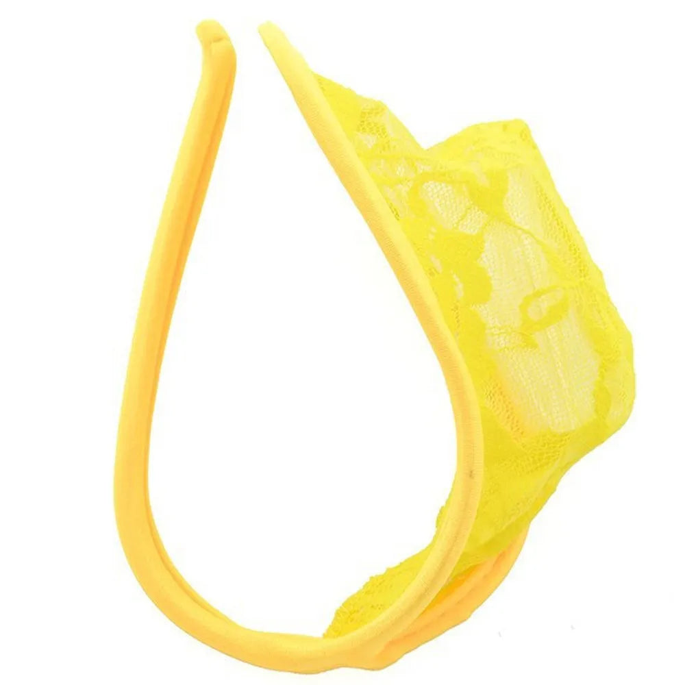 Lace C-String Thong – Invisible T-Back Seamless Underwear for Nightwear & Roleplay